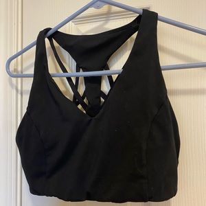 Fabletics Black Sports Bra